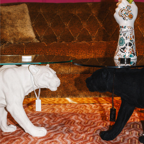 Panther Sculpture Table